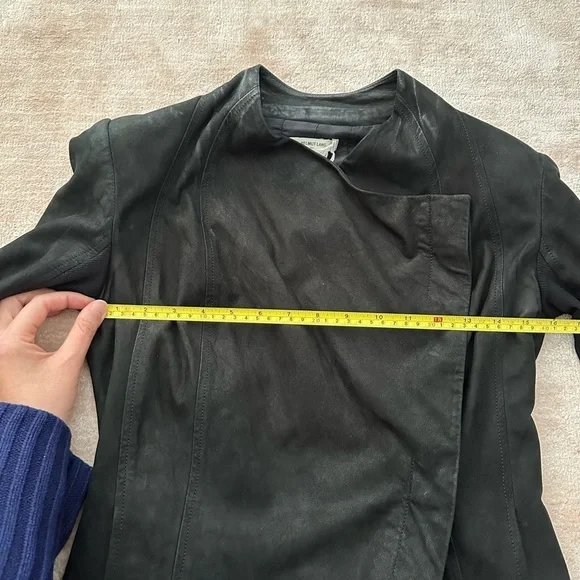 Helmut Lang Anaconda Black Distressed 100% Lambskin Jacket Blazer NWT Vintage